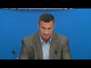 vitali klitschko publicly addressed viktor yanukovych