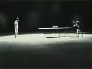 video about how bruce lee played ping pong