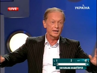 mikhail zadornov in savika shuster's program 03 12 2010