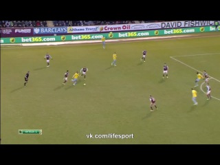 burnley 2:3 crystal palace | english premier league 2014/15 | 22nd round
