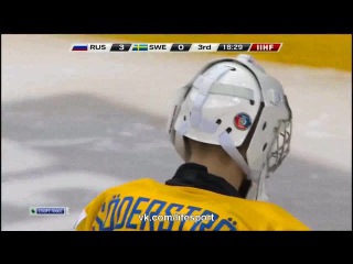 russia 4:1 sweden | ice hockey | youth world cup 2015 | 1/2 finals (u-20)