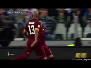 juventus 3-2 roma / overview / goals / 05 10 2014 [hd 720p]