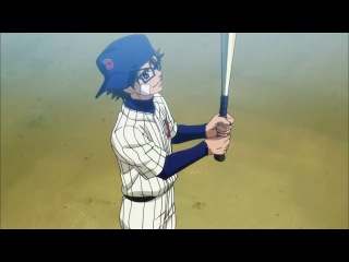 the way of the ace episode 47 dia no ace ace of diamond the greatest baseball player (russian dubbing skim)