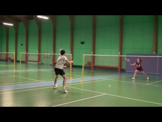 lesson 17 4. basic training for attack and defense in badminton