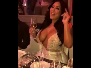 kiara mia plumper hangs out at a banquet and shakes huge milkings in a revealing dress, sex porn big tits big ass mature