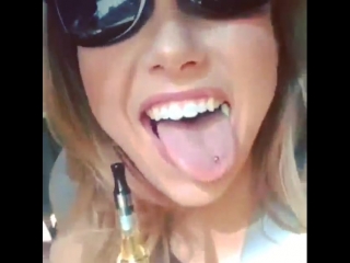 carter cruise with a girlfriend in the car hanging out to the music, sex star porn model big tits big ass natural tits milf