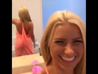 anikka albrite shakes her big tight ass in the bathroom, sex star porn model small tits big ass milf