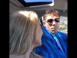 anikka albrite sings in a car with mick blue, sex star porn model daddy small tits big ass milf