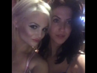 katy jayne at a party with a friend, star porn model huge tits natural tits milf