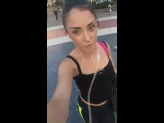 chiqui dulce walks after workout star porn model milf