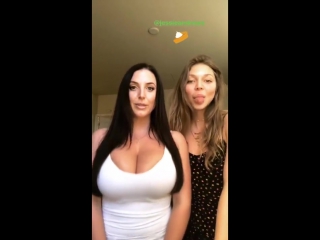 angela white and her friend, porn star model huge tits big ass natural tits milf
